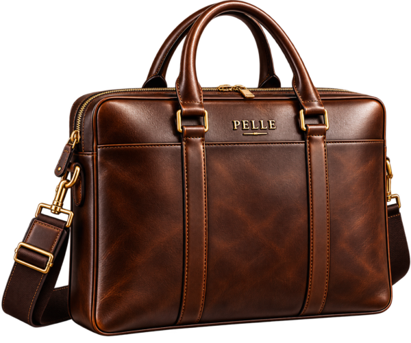 Espresso|deepbrown|smooth PELLE HERITAGE EXECUTIVE BRIEFCASE